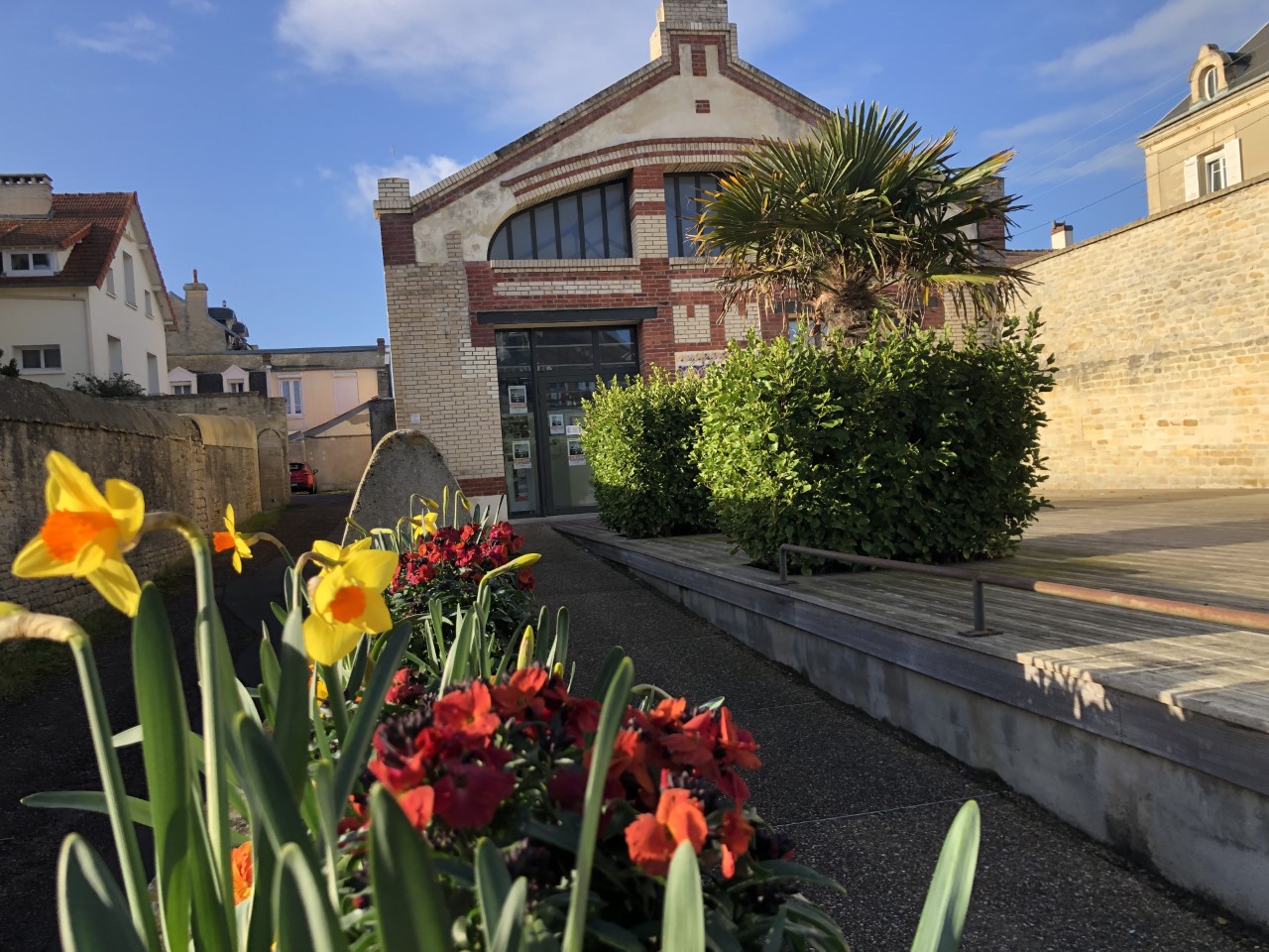 Halle de Saint-Aubin sur mer - siège Office de Tourisme Coeur de Nacre