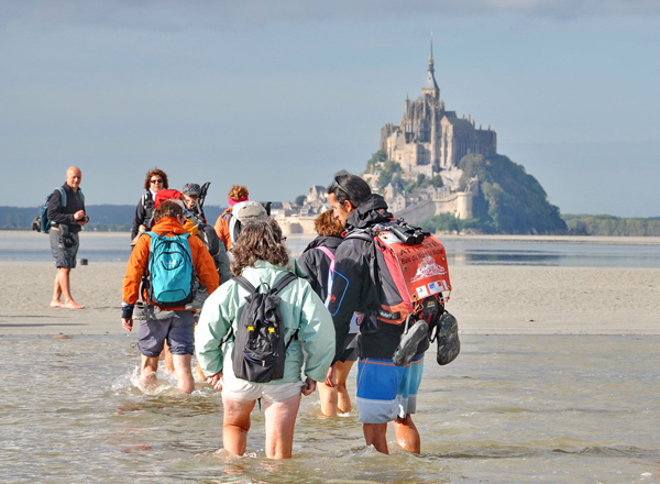 Traversée de la baie du Mont Saint-Michel